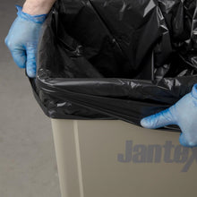 Afbeelding in Gallery-weergave laden, Jantex vuilniszakken zwart 90L / 10kg (10 stuks)
