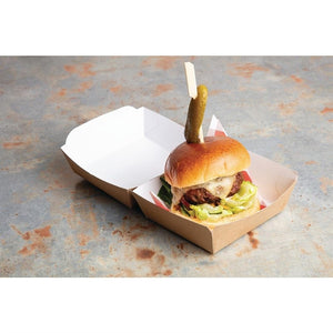 Colpac kraft hamburgerdoosjes composteerbaar standaard 10,8cm (250 stuks)