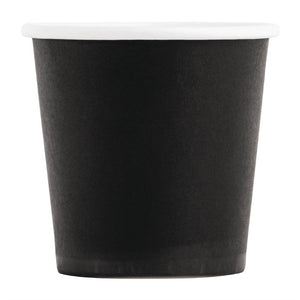 Fiesta Recyclable disposable espressobekers zwart 12cl (50 stuks)