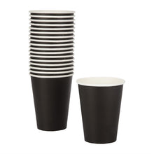 Afbeelding in Gallery-weergave laden, Fiesta Recyclable koffiebekers enkelwandig zwart 34cl (1000 stuks)