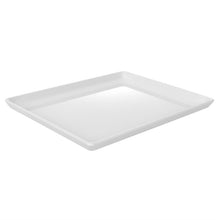 Afbeelding in Gallery-weergave laden, APS Float platte melamine schaal wit GN 1/2