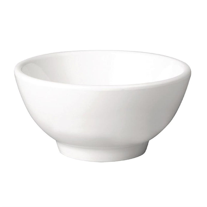 APS Pure ronde melamine kom wit 13cm