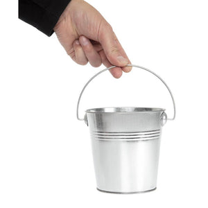 Olympia ronde gegalvaniseerde emmer 13cm