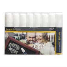 Afbeelding in Gallery-weergave laden, Securit krijtstiften 15mm wit (8 stuks)