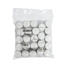 Afbeelding in Gallery-weergave laden, Olympia theelichten 4 uur (100 stuks)