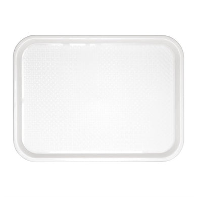 Olympia Kristallon polypropyleen dienblad wit 34,5x26,5cm