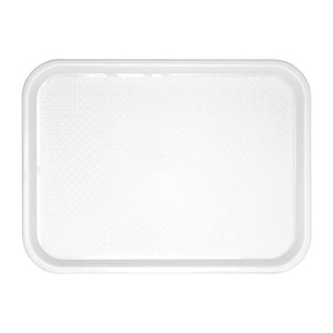 Olympia Kristallon polypropyleen dienblad wit 34,5x26,5cm