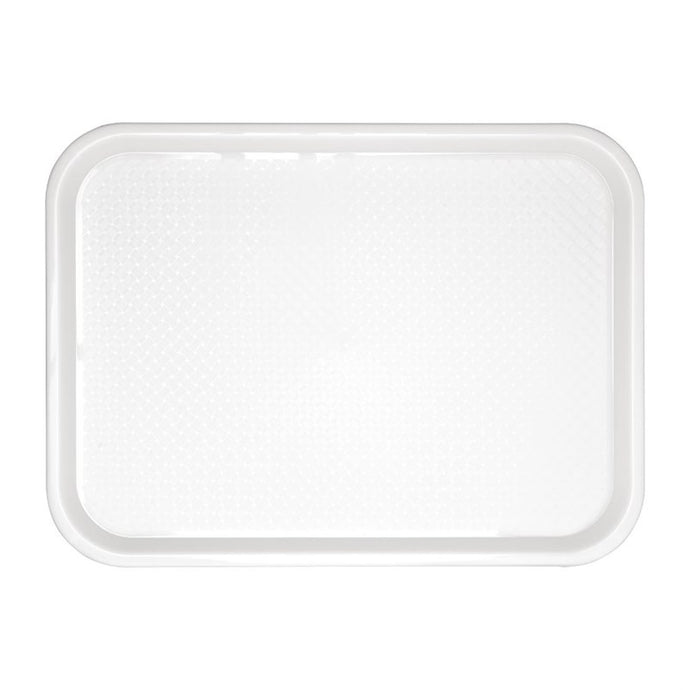 Olympia Kristallon polypropyleen dienblad wit 34,5x26,5cm