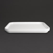 Afbeelding in Gallery-weergave laden, Olympia Kristallon polypropyleen dienblad wit 34,5x26,5cm