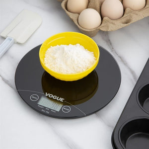 Vogue elektronische ronde weegschaal 5kg