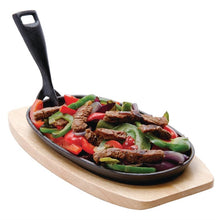 Afbeelding in Gallery-weergave laden, Olympia gietijzeren pan ovaal 24cm