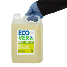 Afbeelding in Gallery-weergave laden, Ecover geconcentreerd afwasmiddel citroen en aloe vera 5L