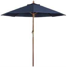 Afbeelding in Gallery-weergave laden, Bolero ronde donkerblauwe parasol 3 meter