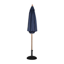 Afbeelding in Gallery-weergave laden, Bolero ronde donkerblauwe parasol 3 meter
