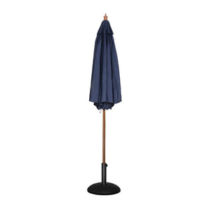 Bolero ronde donkerblauwe parasol 3 meter