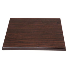 Afbeelding in Gallery-weergave laden, Bolero vierkant tafelblad donkerbruin 60cm