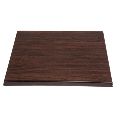 Bolero vierkant tafelblad donkerbruin 60cm