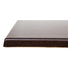 Afbeelding in Gallery-weergave laden, Bolero vierkant tafelblad donkerbruin 60cm