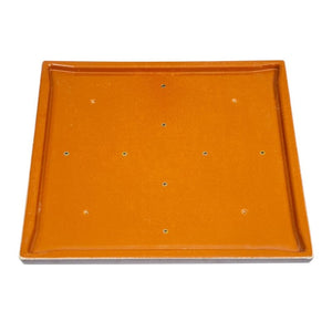 Bolero vierkant tafelblad donkerbruin 60cm