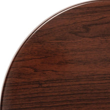 Afbeelding in Gallery-weergave laden, Bolero rond tafelblad donkerbruin 60cm