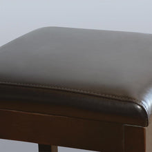 Afbeelding in Gallery-weergave laden, Bolero hoge kunstlederen barkruk zwart (2 stuks)