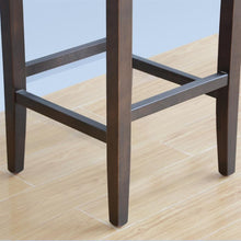 Afbeelding in Gallery-weergave laden, Bolero hoge kunstlederen barkruk zwart (2 stuks)