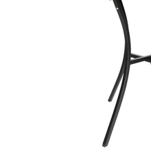 Afbeelding in Gallery-weergave laden, Bolero vierkante stalen bistro tafel zwart 70cm
