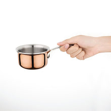 Afbeelding in Gallery-weergave laden, Vogue Triwall mini koperen steelpan 9(Ã~)cm 330ml