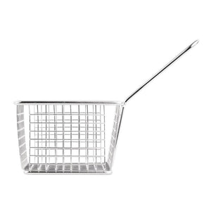 Olympia RVS fritesmandje groot