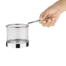 Afbeelding in Gallery-weergave laden, Olympia RVS fritesmand met handgreep 9,5cm