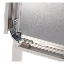 Afbeelding in Gallery-weergave laden, Aluminium stoepbord A2 klapbord