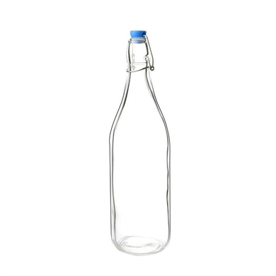 Olympia glazen waterflessen 1L (6 stuks)