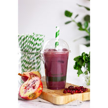 Afbeelding in Gallery-weergave laden, Vegware bolle deksels voor composteerbare frisdrankbekers 34cl en 45,5cl (1000 stuks)