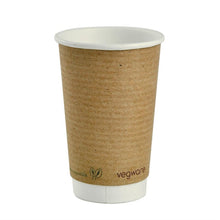 Afbeelding in Gallery-weergave laden, Vegware composteerbare koffiebekers 455ml (400 stuks)