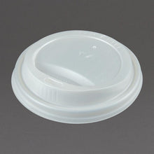 Afbeelding in Gallery-weergave laden, Vegware 79-serie deksels voor dubbelwandige bekers 230ml (500 stuks)