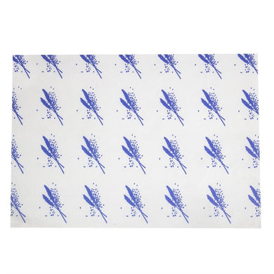 Vetvrij hamburger papier blauw (1000 stuks)