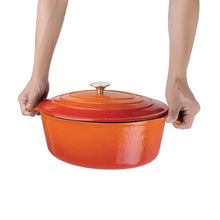 Afbeelding in Gallery-weergave laden, Vogue oranje ovale braadpan 5ltr