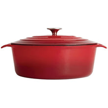 Afbeelding in Gallery-weergave laden, Vogue ovale inductie braadpan rood 5L
