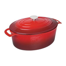 Afbeelding in Gallery-weergave laden, Vogue ovale inductie braadpan rood 6L