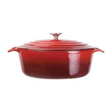 Afbeelding in Gallery-weergave laden, Vogue ovale inductie braadpan rood 6L
