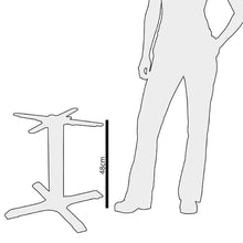 Afbeelding in Gallery-weergave laden, Bolero 4-benige gietijzeren tafelpoot 48cm