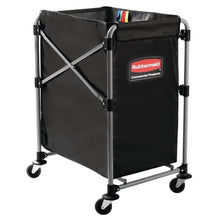 Afbeelding in Gallery-weergave laden, Rubbermaid X-frame huishoudwagen 150 liter