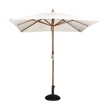 Afbeelding in Gallery-weergave laden, Bolero vierkante parasol crémekleur 2,5m