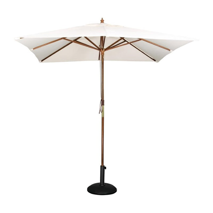 Bolero vierkante parasol crémekleur 2,5m