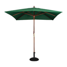 Afbeelding in Gallery-weergave laden, Bolero vierkante groene parasol 2,5 meter