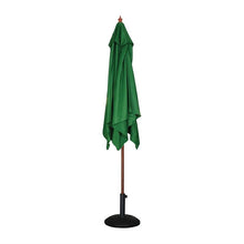 Afbeelding in Gallery-weergave laden, Bolero vierkante groene parasol 2,5 meter