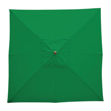 Afbeelding in Gallery-weergave laden, Bolero vierkante groene parasol 2,5 meter