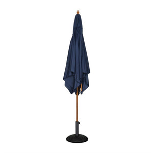 Bolero vierkante donkerblauwe parasol 2,5 meter