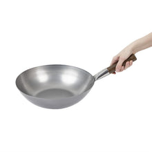Afbeelding in Gallery-weergave laden, London Wok wok met platte bodem 33cm