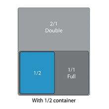 Afbeelding in Gallery-weergave laden, Vogue polypropyleen GN 1/2 bak met deksel 20cm (4 stuks)